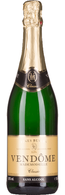 Vendome mademoiselle classic alcohol free mousserend biologisch