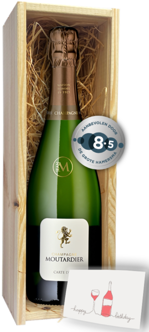 Champagne cadeau Carte d'or Brut