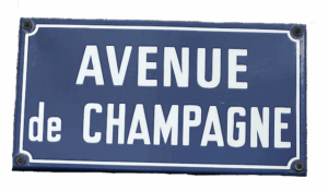 Avenue de champagne in Epernay - Champagne. Foto champagnewinkel.nl